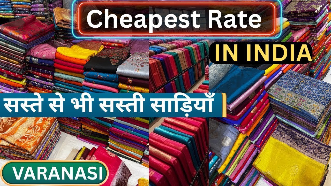 🔥 BIG HOLI SALE ALERT | Banarasi Silk Sarees ₹350 – ₹1850₹