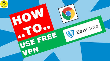 HOW TO Use free VPN | ZenMate | CHROME | 100% free VPN lifetime