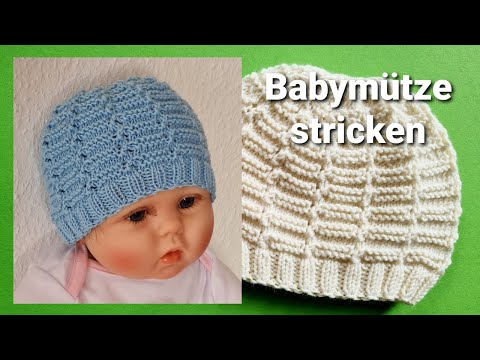 Video: Wie Man Eine Babymütze Für Den Winter Strickt