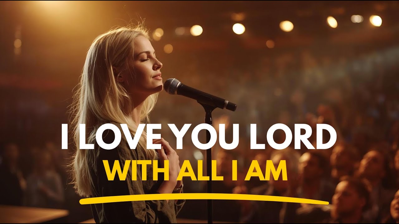 I Love You Lord With All I Am | Live Worship Atmosphere with Crowd ...