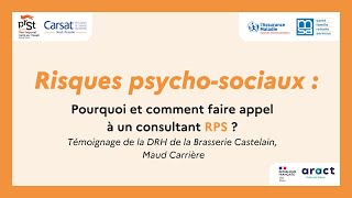 Risques psychosociaux : pourquoi faire appel à un consultant ?