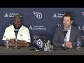 Ran Carthon and Brian Callahan on 2nd Round Pick T'Vondre Sweat | 2024 Draft Media Availability