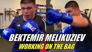 Bektemir Melikuziev Working The Bag