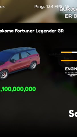 BELI FORTUNER LEGENDER DI CDID|MOBIL INCARAN PARA BOCIL CDID #roblox #cdidrevamp #cdidupdate