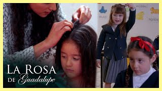 ¡Piojosa!: Xóchitl es la burla del salón de clases | La rosa de Guadalupe 2/4 | Xóchitl y Armando