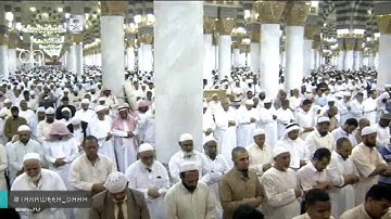 صلاة التراويح للشيخ صلاح البدير من المسجد النبوي ليلة 14 رمضان 1438"تلاوة 1-100"