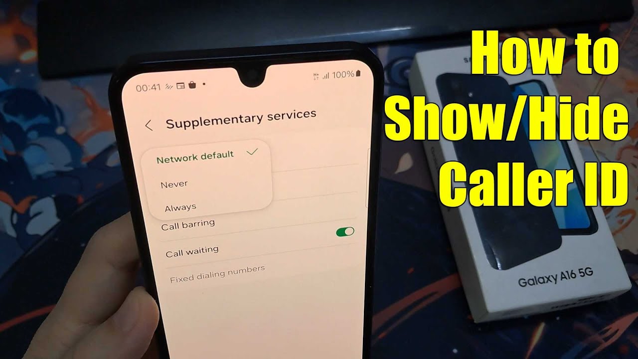 Samsung Galaxy A16 How To Show Hide Caller ID YouTube samsung-galaxy-a16-how-to-show-hide-caller-id-youtube