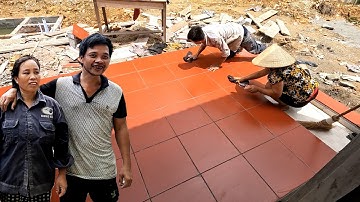 TẬP 27. PHẦN VIỆC CUỐI CÙNG CỦA THỢ XÂY THI CÔNG NHÀ CHỊ HẠNH. SÂN SAU NHÀ QUÁ ĐẸP