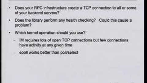 Seattle Conference on Scalability: Lessons In Building...
