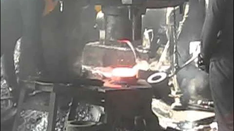 400kg pneumatic forging hammer and ring rolling machine