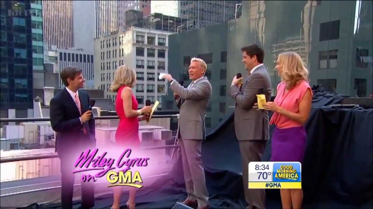 Miley Cyrus   We Can't Stop & Fall Down Will I Am) GMA