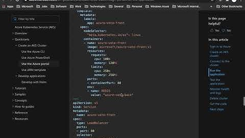 Azure AKS KubernetesCluster part2 intro
