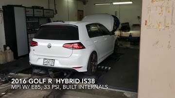 2016 Golf R w/DBV2 Hybrid IS38 & MPI Dyno Testing