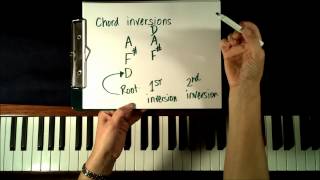 Video thumbnail of "Learn to Play Chords on Piano - Inversions"