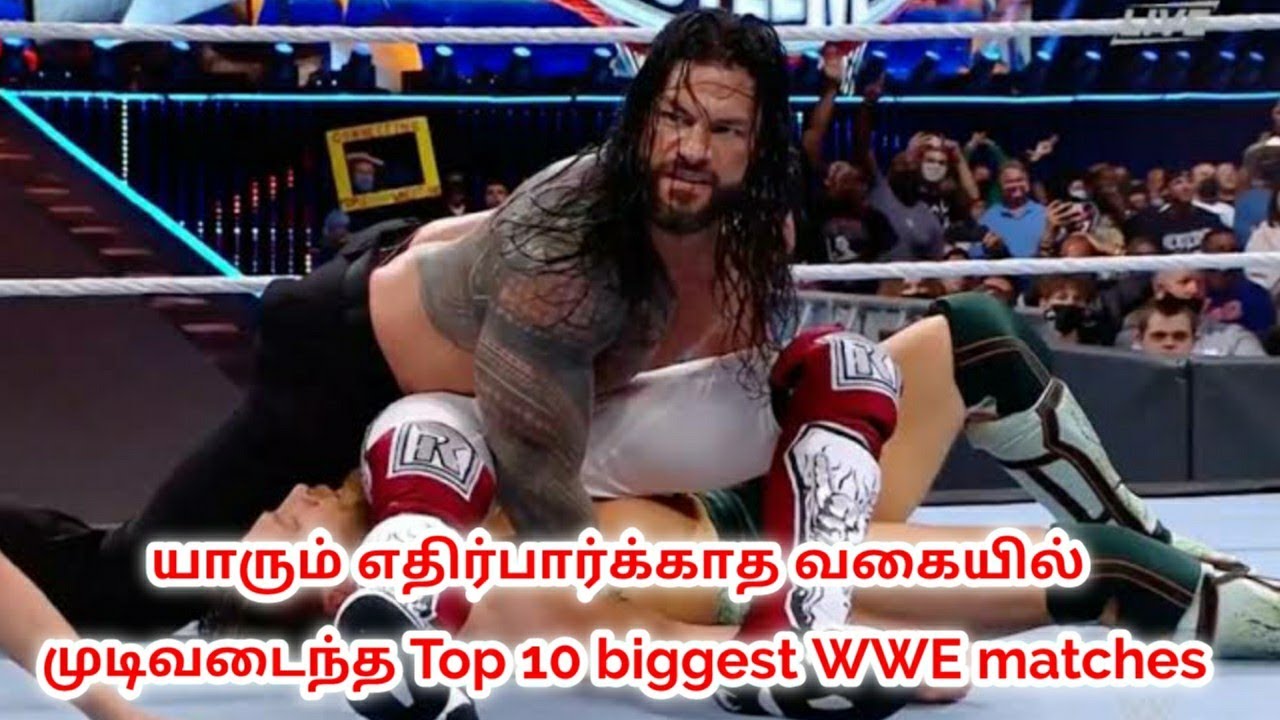 Top 10 biggest WWE matches that ended without an finisher in WWE top
