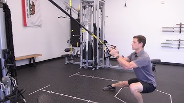 TRX Alternating Side Lunge - Exercise Demo
