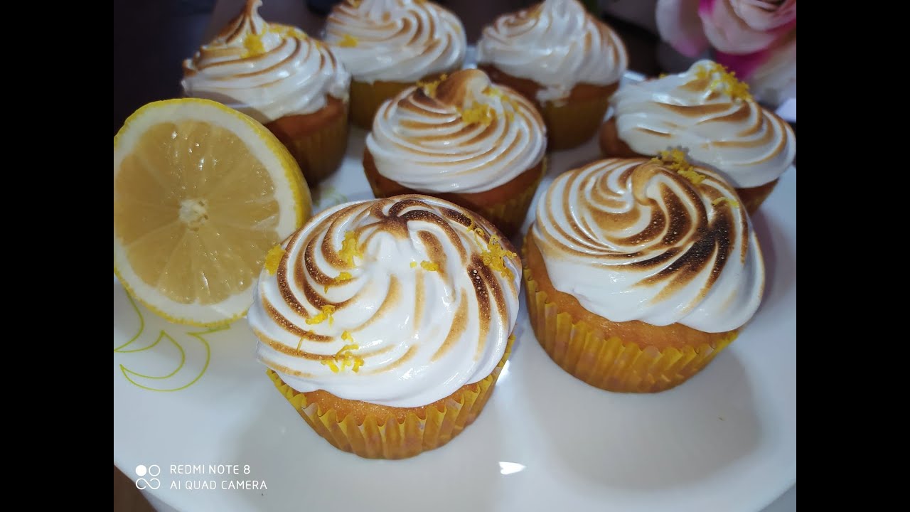 Cupcakes Meringués au Citron