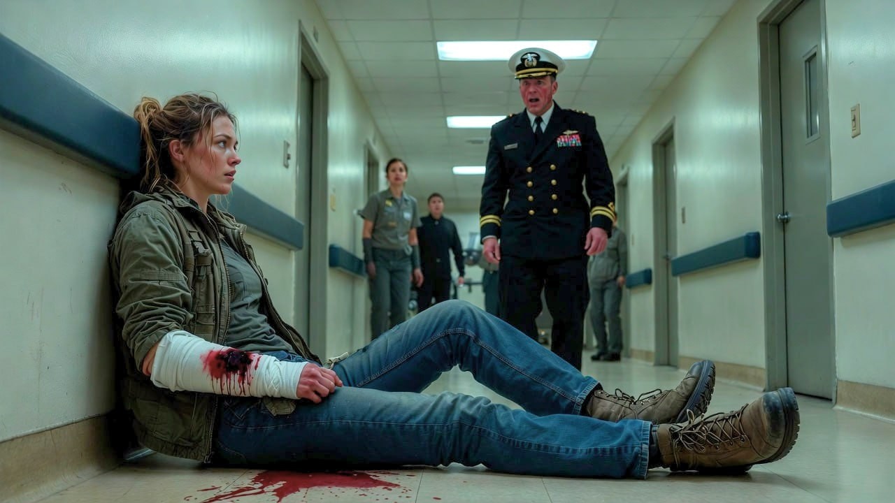 She Sat Bleeding in the Hallway for an Hour — Until the Hospital Locked Down for Her Alone.