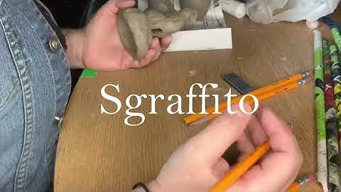 Homemade Sgraffito Tools