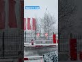 Снег весной в Сургуте