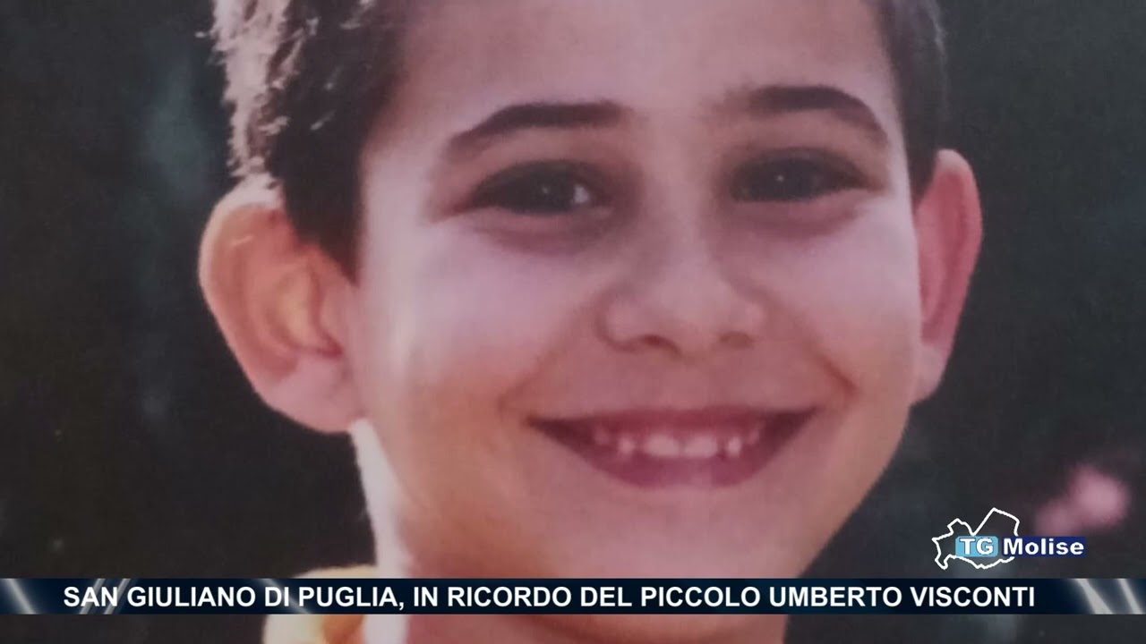 San Giuliano di Puglia, in ricordo del piccolo Umberto Visconti