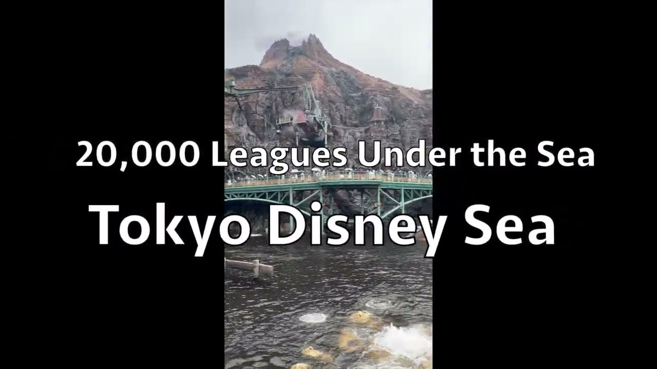 20,000 Leagues Under the Sea- Tokyo Disney Sea FULL #travelvlog #disneyparks #disneysea #japan #ride
