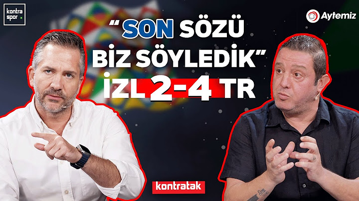 CANLI | İzlanda - Türkiye Maç Sonu | Nihat Kahveci, Nebil Evren | Kontratak