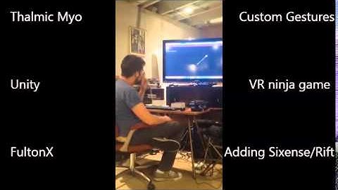 Myo Alpha Test - Custom Gestures - Unity - Magic wand
