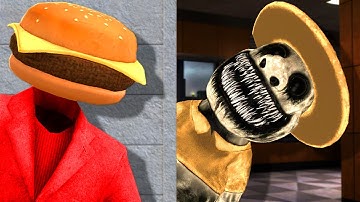 ZOONAMALY MONSTERS Are Chasing Us Through the City in Gmod! (Garry