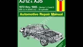 Руководство по ремонту JAGUAR XJ12 / XJS / XJSC Руководство по ремонту JAGUAR XJ12 / XJS / XJSC