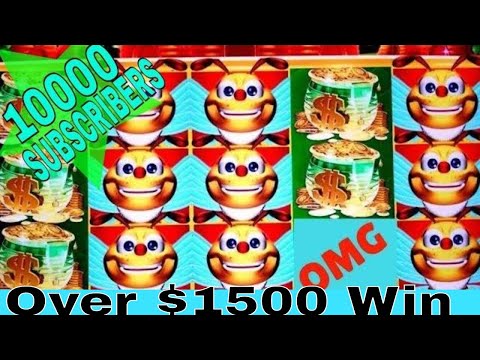 ★MASSIVE WIN★ Lucky Honeycomb Twin Fever Slot ★MEGA BIG WIN★ FROM $200.00 TO Over HANDPAY JACKPOT !