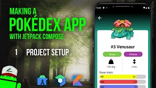 MVVM Pokédex App with Jetpack Compose - Android Studio Tutorial - Part 1 screenshot 4