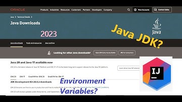 Download & Install Java JDK | Set environment variables | Set SDK in Intellij IDEA | 2023