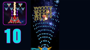 Galaxy Attack: Alien Shooter Gameplay Walkthrough | Level 10