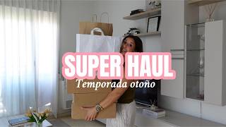 HUGE FALL HAUL Zara, Mango, H&M, Lefties, Bershka...