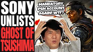 WOKE Sony SCREWS Fans AGAIN | Corporation PULLS Ghosts Of Tsushima From NON PSN Countries ON STEAM