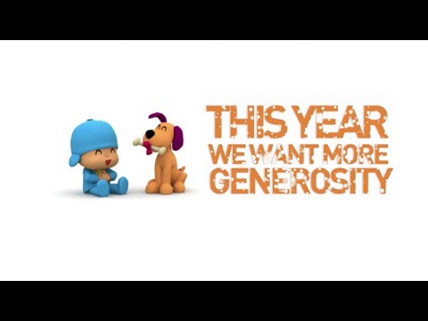 POCOYO In ENGLISH This Year Pocoyo Wants More Generosity VIDEOS And CARTOONS FOR KIDS