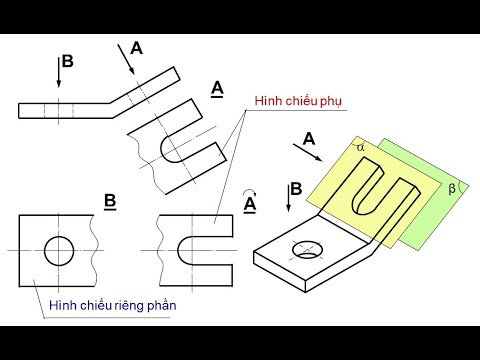 Bài 08 Hình chiếu phụ và hình chiếu riêng phần  YouTube