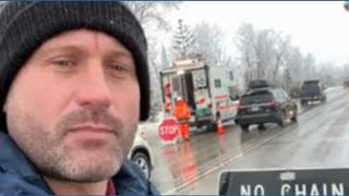 California Storm: Snowy Christmas travel snarls traffic on I-80