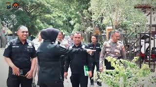 Ditpamobvit Polda Jatim Kunjungi Polres Trenggalek, Lakukan Risk Assessment Pengamanan Mako