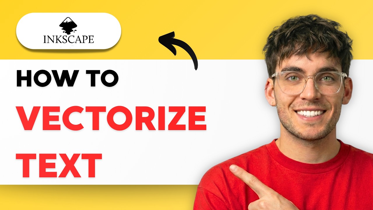 How to Vectorize Text in Inkscape [2026 Full Guide] - YouTube