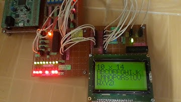 STM32F407 and GLCD - i2c MCP23017