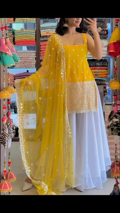 sharara suit collection #beautiful #sharara #suit #collection #fancy #style #shorts #shortsfeed #yt