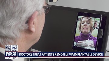 New tech allows doctors to treat patients remotely via an implantable device