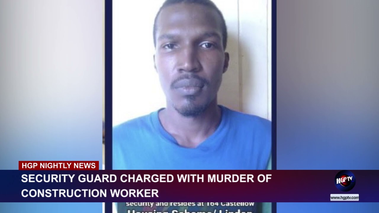 Security guard charged with murder of construction worker