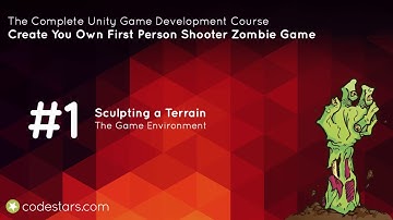 Sculpting a Terrain  - The Complete Unity Game Development Course