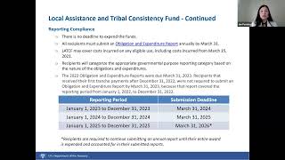 WEBINAR: Local Assistance & Tribal Consistency Fund (LATCF) Overview & Annual Report for Tribal Govt