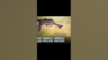 PPSH41 GUN ATTACHMENT CALL OF DUTY MOBILE SEASON 1 BETA SERVER #codm #shorts