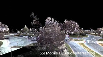 Colorized Mobile LiDAR (Mobile Mapping) by SSI