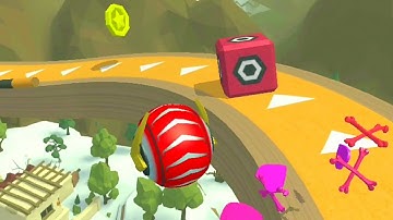 Action Balls: Gyrosphere Race SpeedRun Gameplay Level 1642 to 1645
